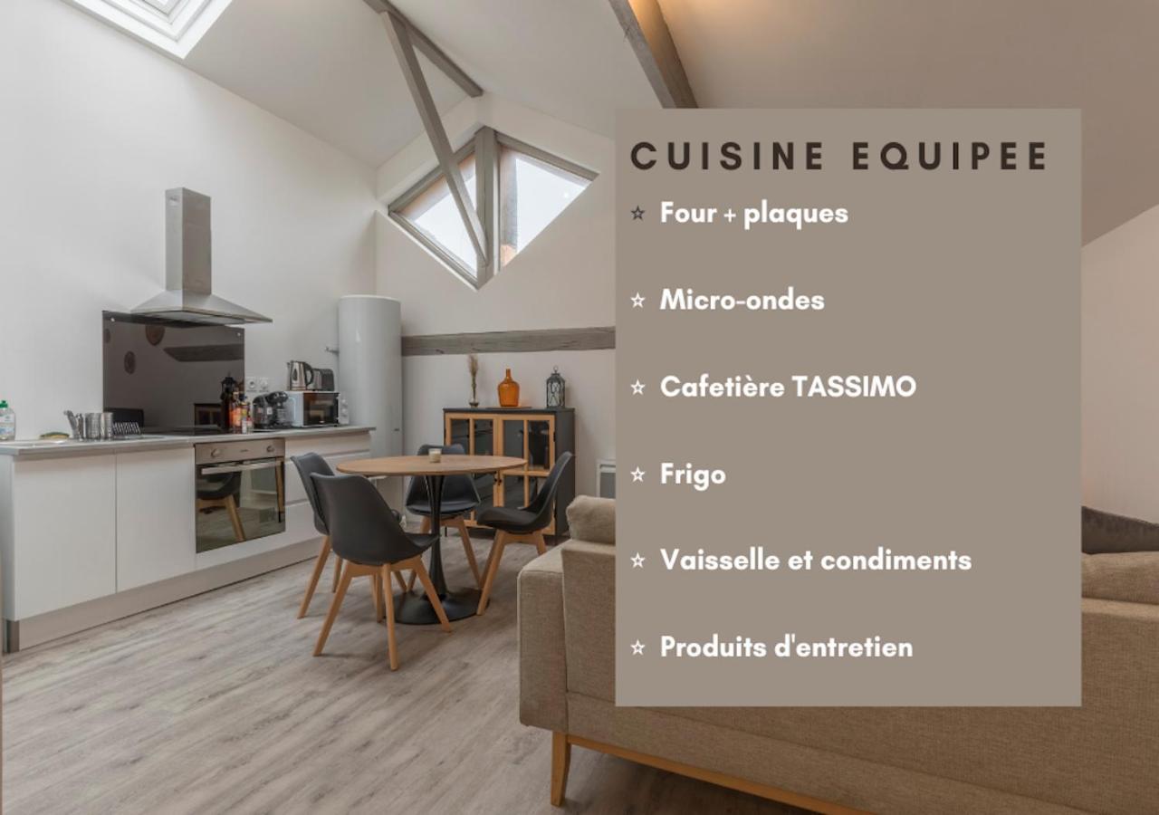 Atypique - 2 Chambres Avec Salles De Bains, Cuisine Equipee, Parking Gratuit Castelsarrasin Bagian luar foto